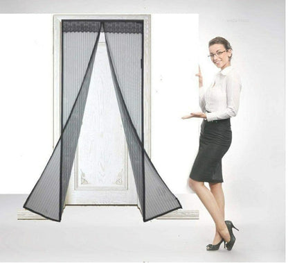 Viral Door Curtain - Mesh Screen Net Home Magnetic Foldable Anti Mosquito Door Curtain